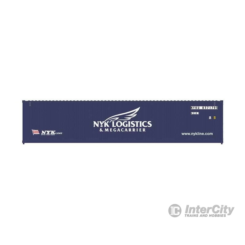 Atlas N 50006824 40′ Standard-Height Container 3-Pack – Assembled – Master(R) – NYK Line Set #1 (blue, white)