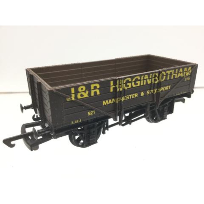 B199 DAPOL 7 Plank Wagon “J.R. HIGGINBOTHAM”, Manchester & Stockport – BOXED