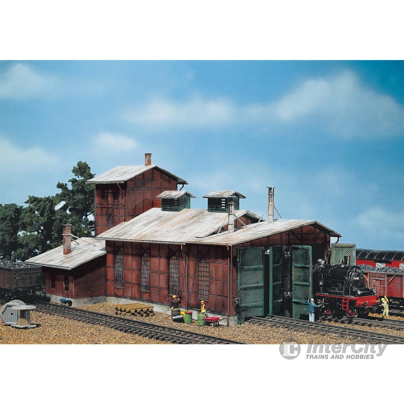 Faller 120161 HO Locomotive shed, 2 stalls