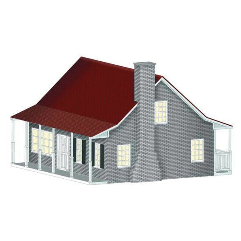 Lionel 6-34108 Suburban House O SCALE Used Excellent