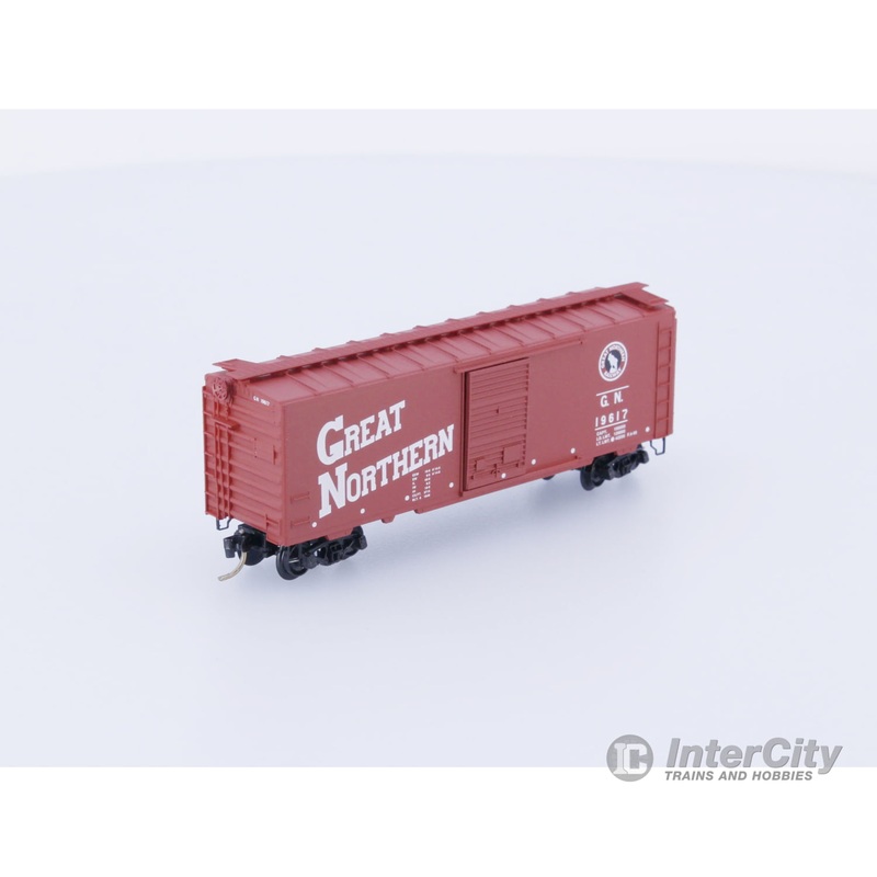 Micro Trains 20186 N Boxcar, 40′, PS-1 Great Northern (GN) 19617 (#1)
