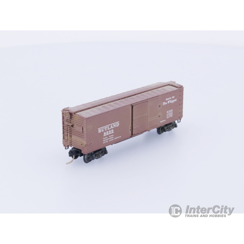 Micro Trains 42560 N Boxcar, 40′, Double Wood Sheathed Rutland , 8299