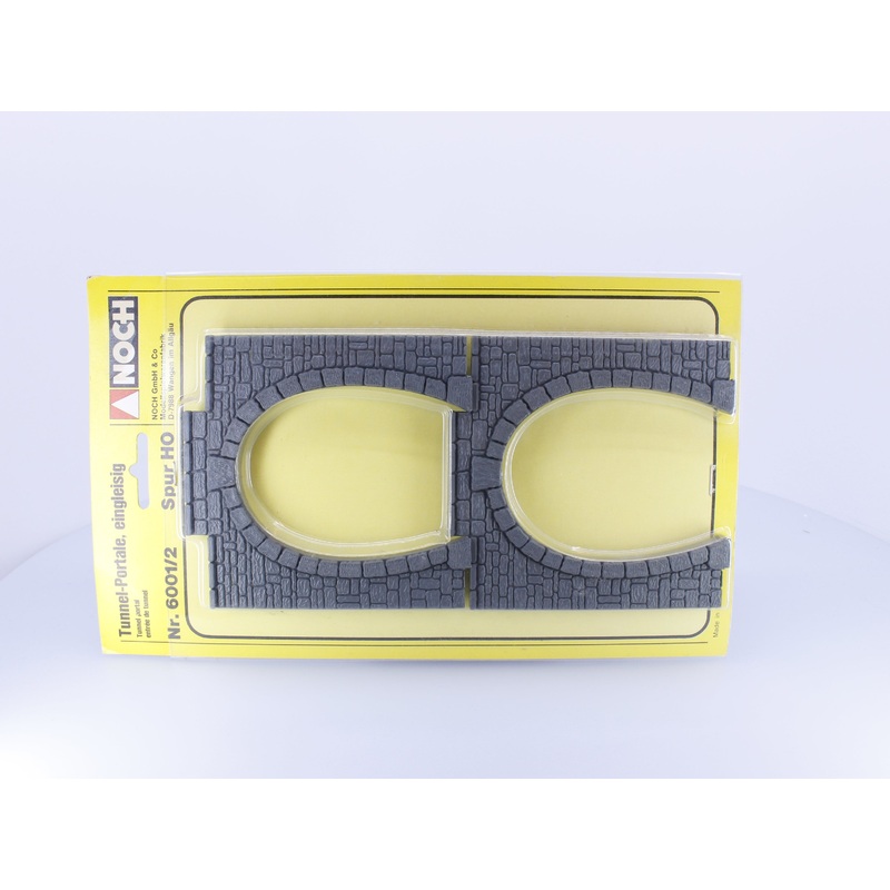 Noch 6001/2 HO Tunnel Portals Single Track