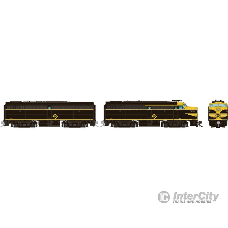 Rapido 037016 HO ALCo FA-1 + FB-1 (DC/Silent): Erie: #725D + #725C