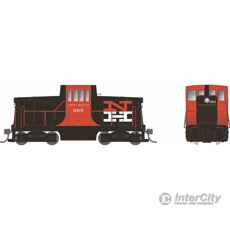 Rapido 048057 HO GE 44 Tonner (DC/Silent): New Haven – McGinnis Scheme: #0811