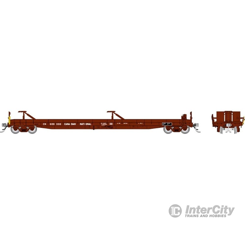Rapido 151001A HO Vancouver Iron Works Piggyback Flatcar: Canadian National: Single Car #1