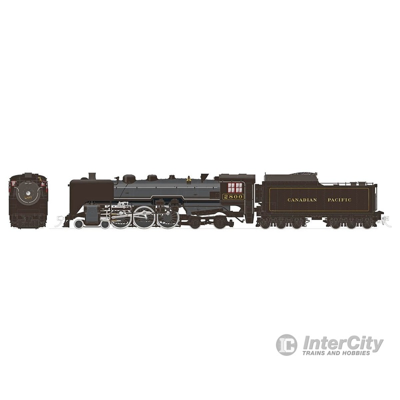 Rapido 601503 HO H1b 4-6-4 Hudson (DC/DCC/Sound): CPR – As Built: Unnumbered
