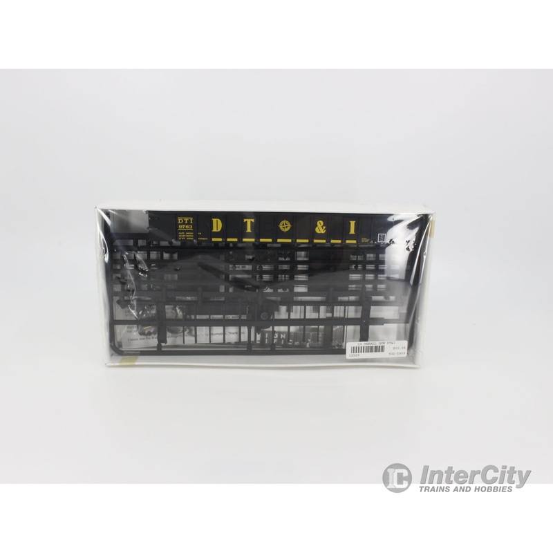 Walthers 932-5909 HO 53′ Thrall GON Smooth Sides Freight Car Kit Detroit Toledo and Ironton (DTI) 9763