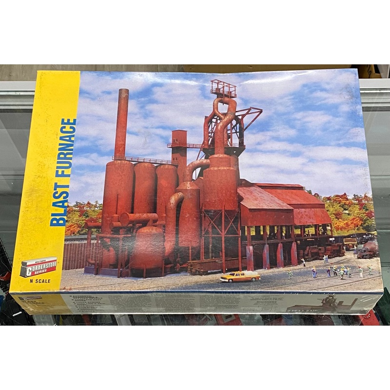 Walthers 933-3249 N Blast Furnace Very Rare Kit Still in Original Wrap