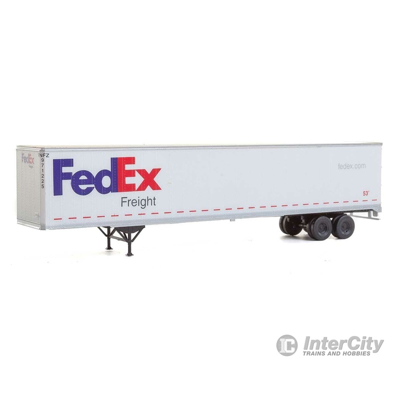 Walthers SceneMaster 2452 53′ Stoughton Trailer 2-Pack – Assembled — FedEx Freight