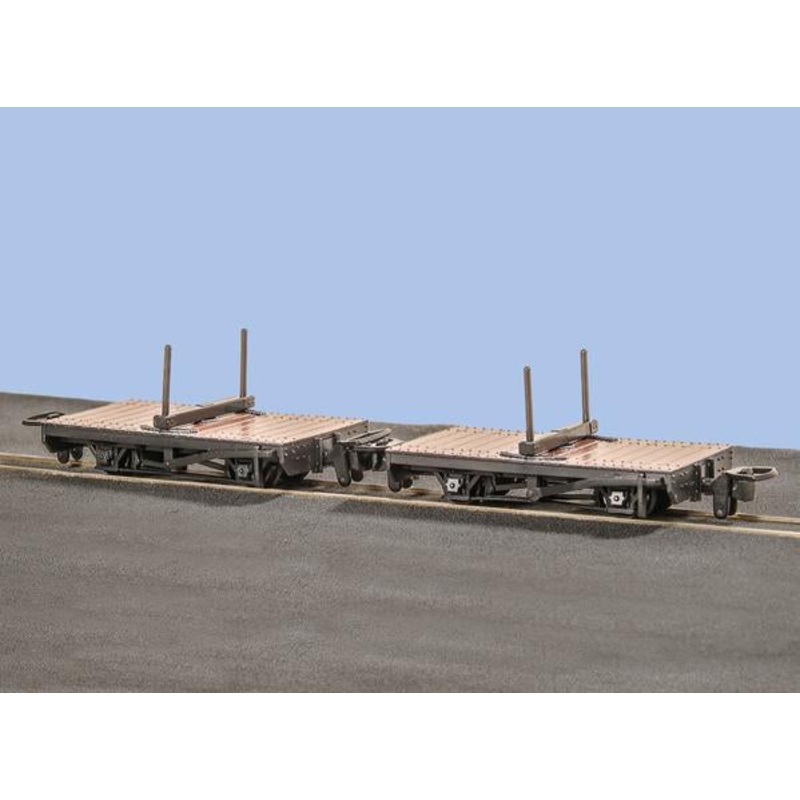 DM26 PARKSIDE 2 Hudson single bolster wagons with “H” girder load