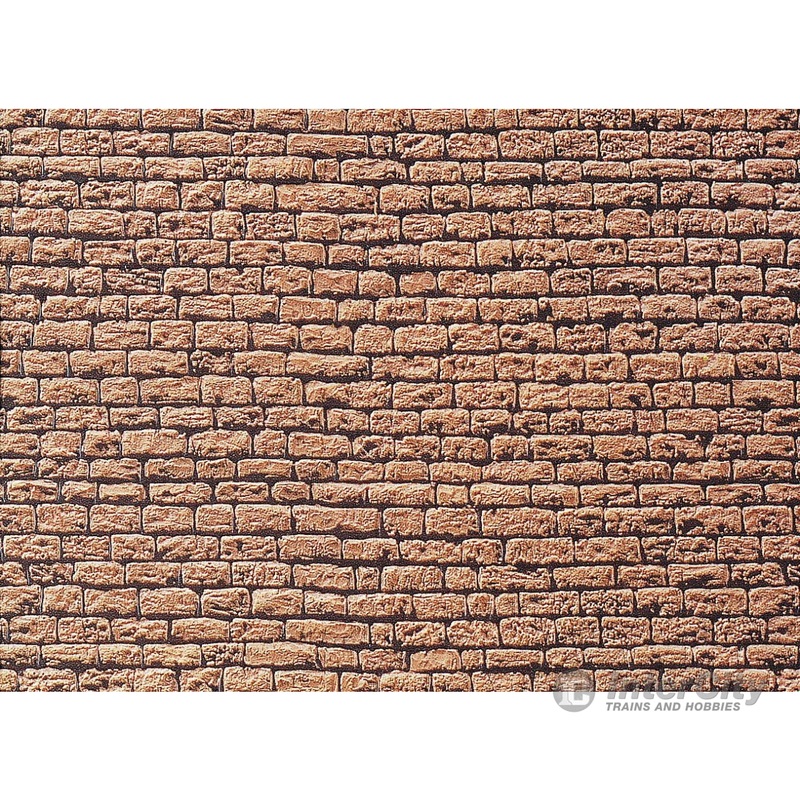 Faller 170620 HO Wall card, Lime stone