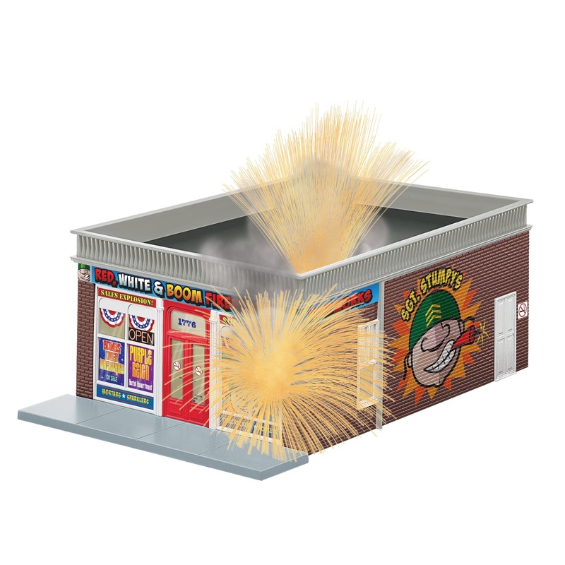 Lionel 2129030 SGT STUMPY’S RED WHITE & BOOM FIREWORKS O SCALE NEW