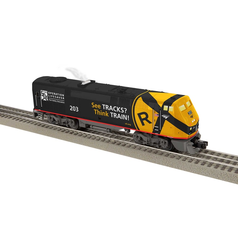 Lionel 2234220 AMTRAK OPERATION LIFESAVER 50TH ANNIVERSARY LIONCHIEF PLUS 2.0 O Scale