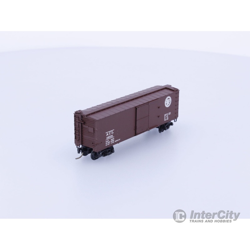 Micro Trains 39080 N 40′ Double-Sheathed Wood Box Car, Single Door, w/Vertical Brake Wheel Atlantic Coast Line (ACL) 46531