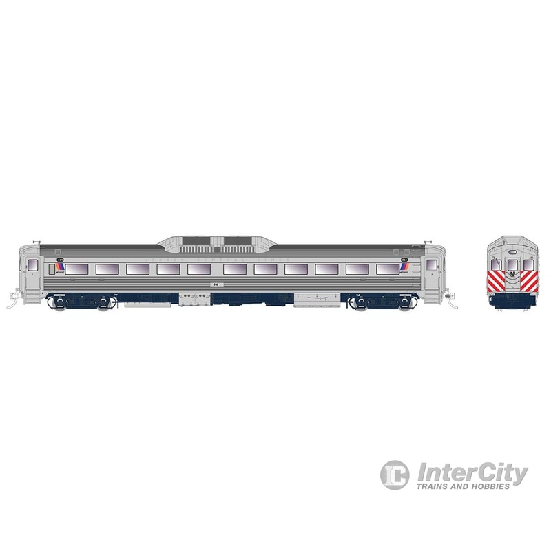 Rapido 016828 HO Budd RDC-1 (Ph 1b) (DC/DCC/Sound): New Jersey Transit: #5180