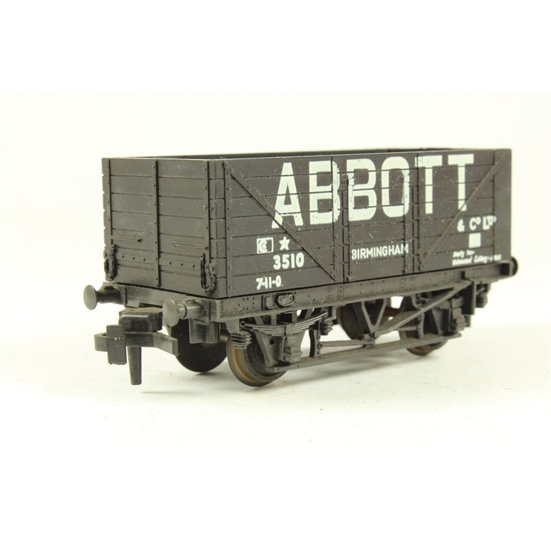 T1669 TRIX 12 Ton 7 Plank Open Wagon “ABBOTT & Co.” – BOXED