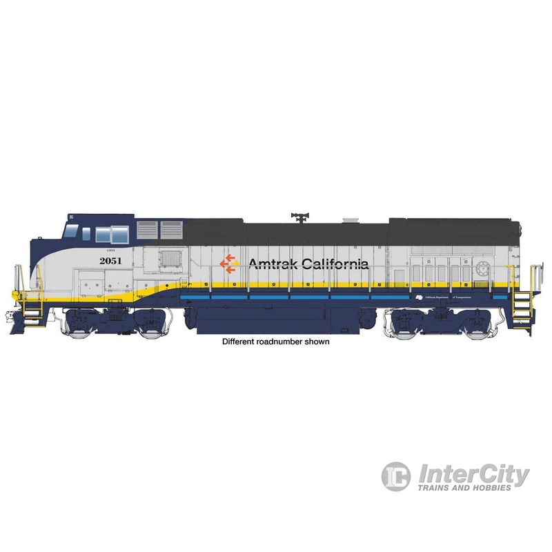 Walthers Mainline 9566 GE Dash 8 P32-8BWH – Standard DC — Amtrak California(SM) #2054