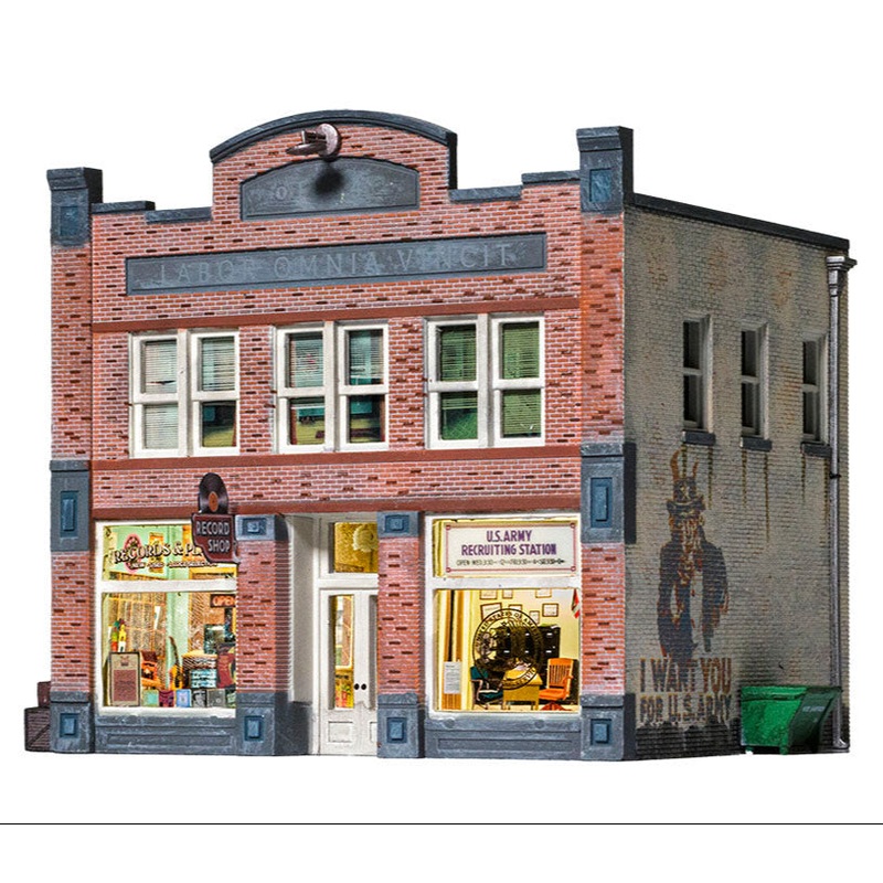 Woodland Scenics WDS BR5871 WDS5871 Records and Recruiting – O Scale NEW limited