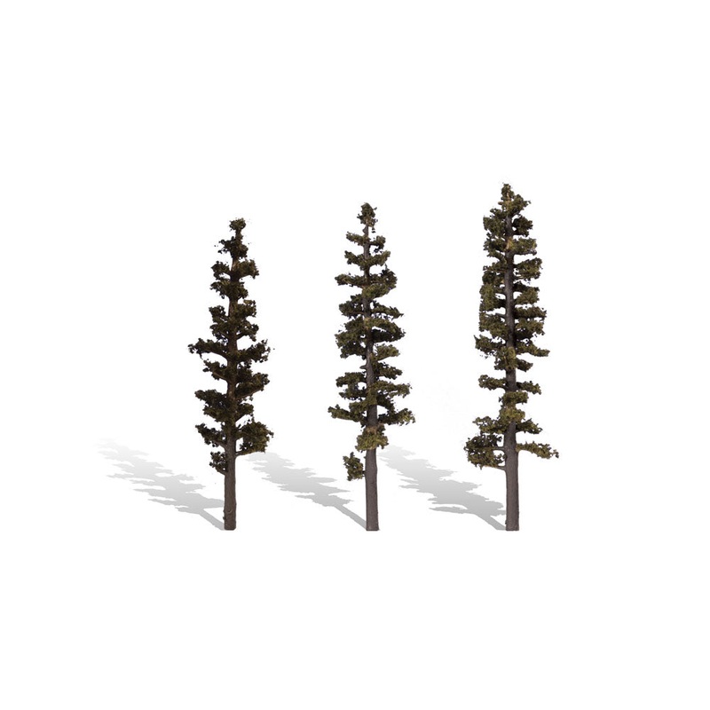 Woodland Scenics WDS TR3562 WDS3562 Standing Timber – 3/pkg O SCALE NEW