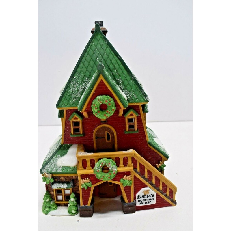Department 56 North Pole Series 56386 Santa Rooming house