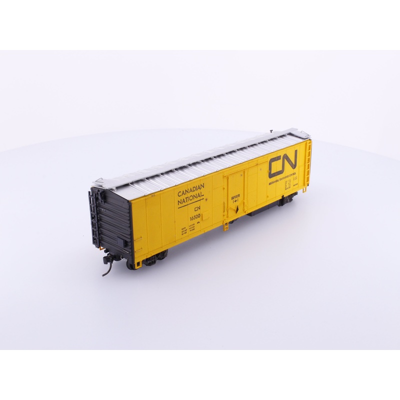 InterMountain 123CN HO 50′ Standard Box Car, Plug Door Canadian National (CN) 16500
