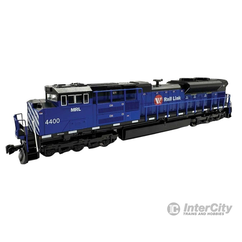 Kato N 1768530DCC EMD SD70ACe with Nose Headlight – DCC – Montana Rail Link #4400 (blue, white, red)
