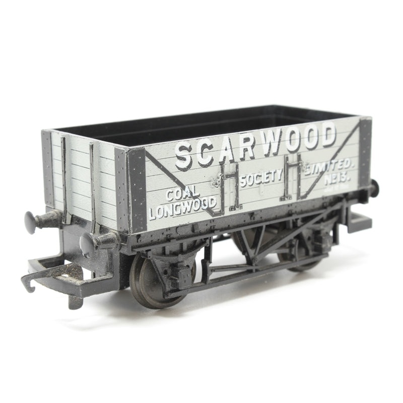 R716 HORNBY  5 Plank wagon “Scarwood Coal Society Ltd”.  no.13 – BOXED