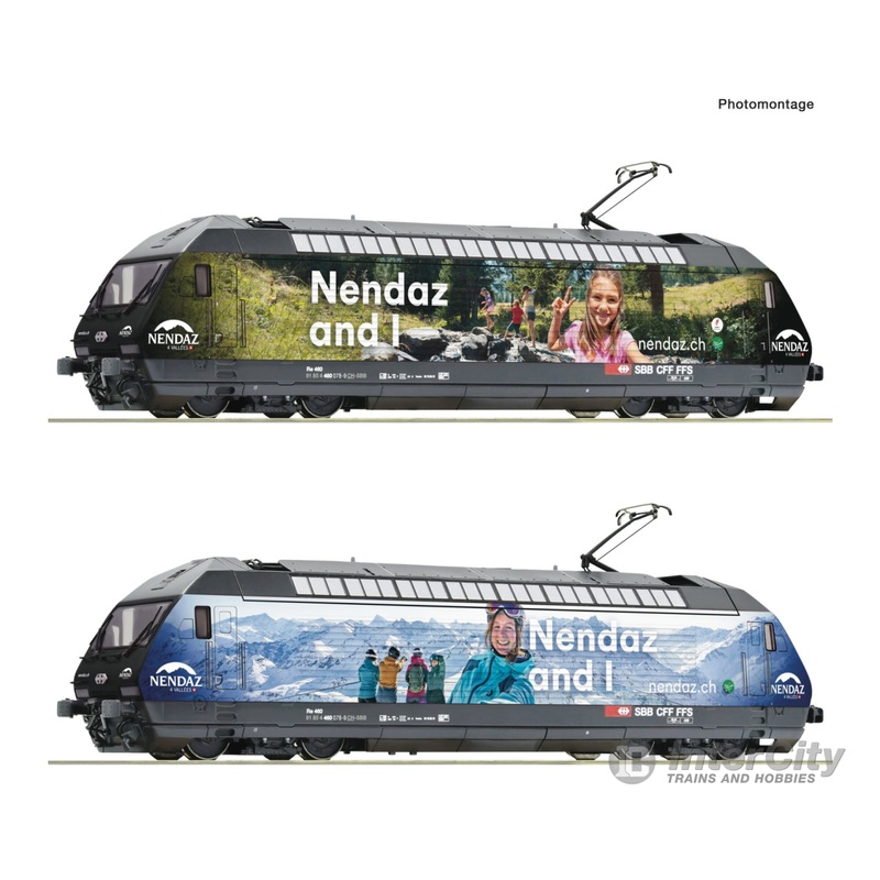 Roco 7510090 HO Electric locomotive 460 078-9 Nendaz, SBB , Era 6 (DCC Sound)