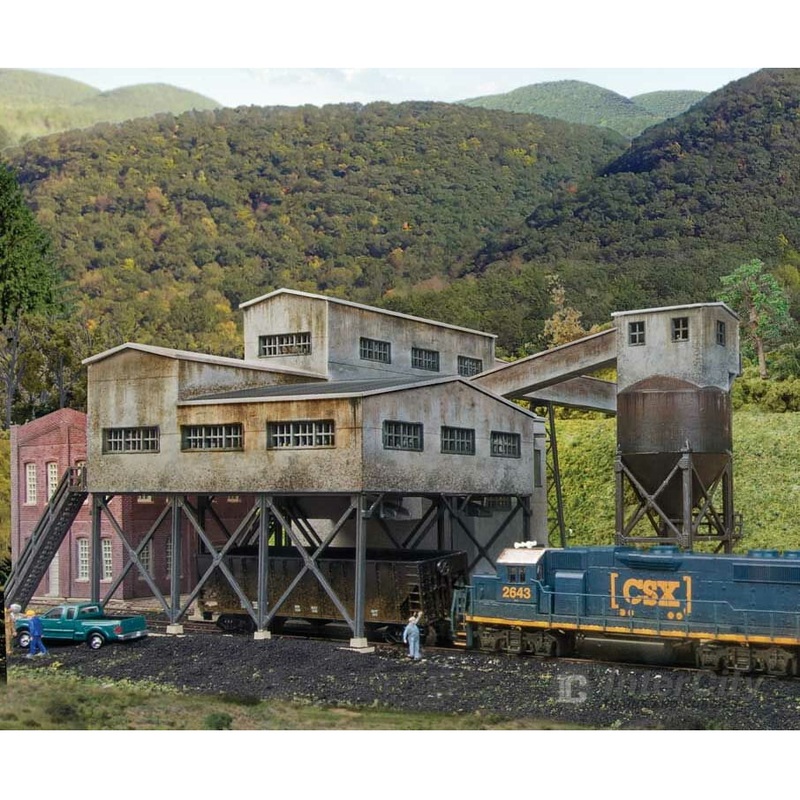 Walthers Cornerstone 3836 Diamond Coal Corporation — Kit – 13-5/16 x 6-1/16 x 4-1/2″ 33.8 x 15.3 x 11.4cm