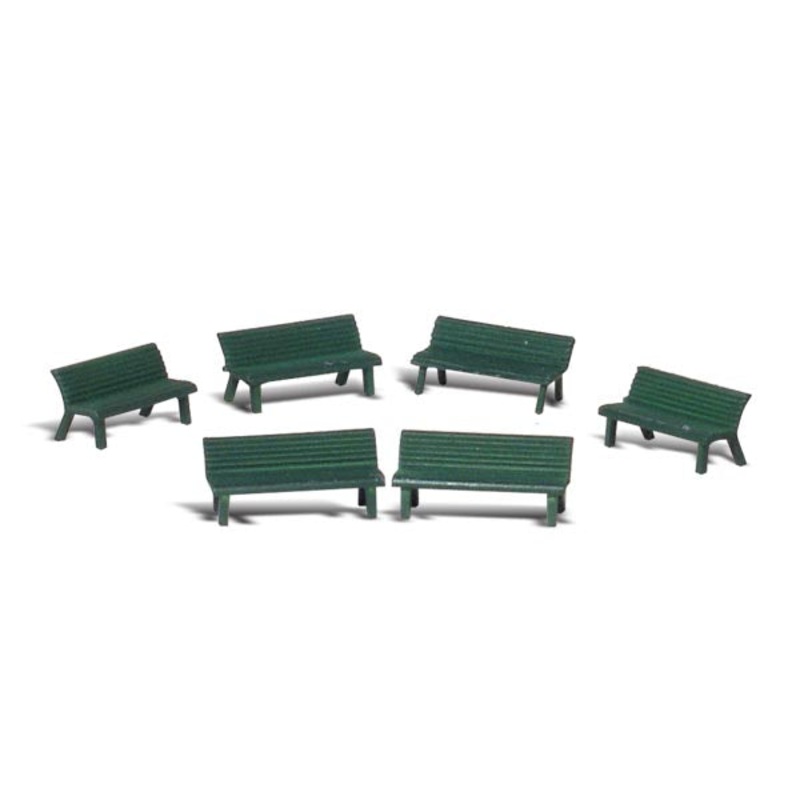Woodland Scenics WDS A2181 WDS2181 Park Benches – N scale NEW