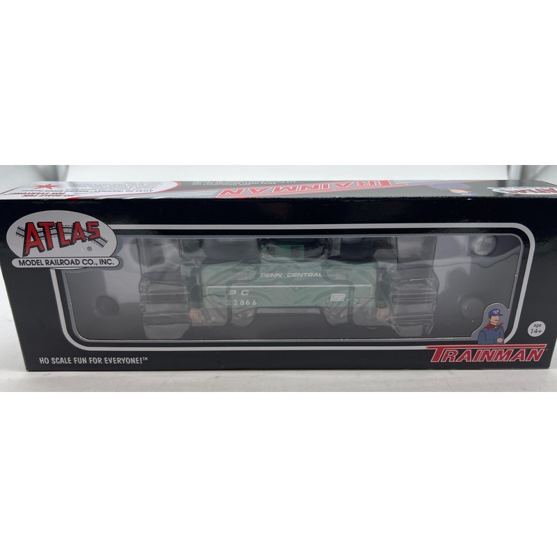 Atlas Trainman 150-20004977 Penn Central Cupola Caboose 22866 HO SCALE NEW