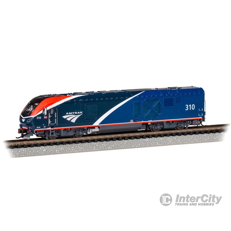 Bachmann 68354 Siemens ALC-42 Charger – Econami(TM) Sound and DCC — Amtrak #310 (Phase VII, blue, red, white)