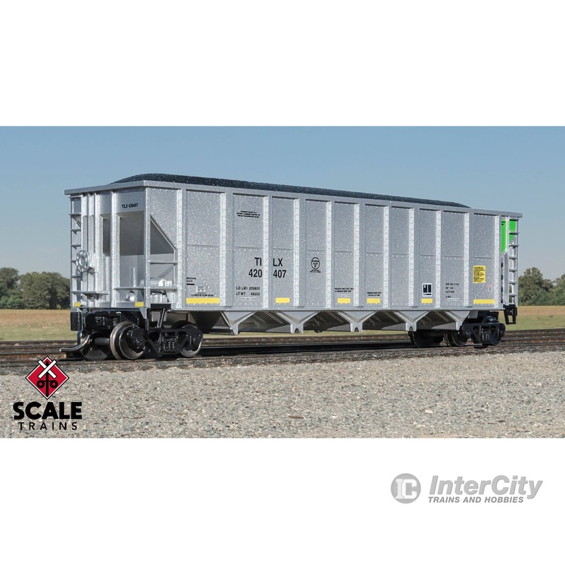 Fox Valley Models FVM10111 N Scale Trinity RD-4 Coal Hopper, Trinity Leasing/TILX 420433