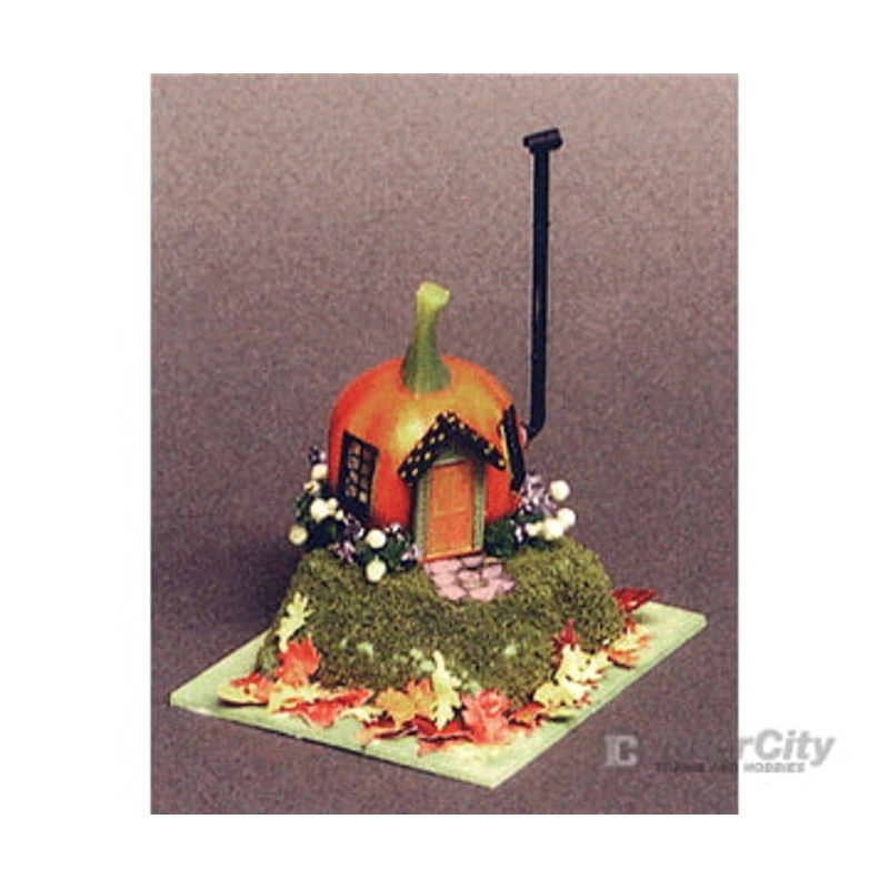Grandt Line Products 3426 The Crossings Series – Doll’s Dollhouse for 1″ (1/12) Scale — Pumkin Hollow (Base 1-3/4″x2″ x 2-1/2″ Tall)