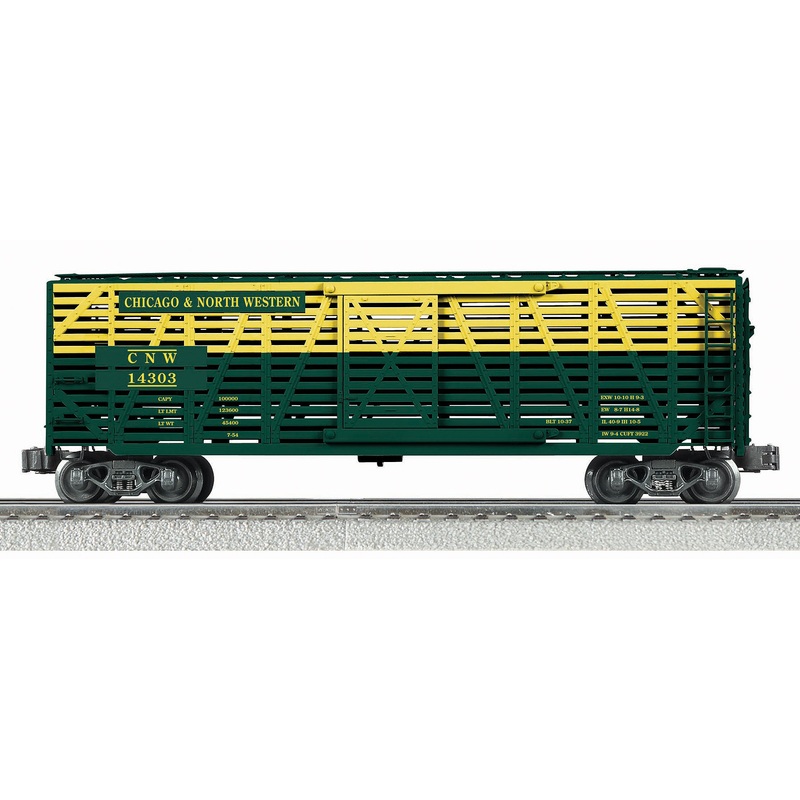 Lionel/K-line 6-22291 CHICAGO & NORTH WESTERN STOCK CAR CNW 14303 O SCALE Like New