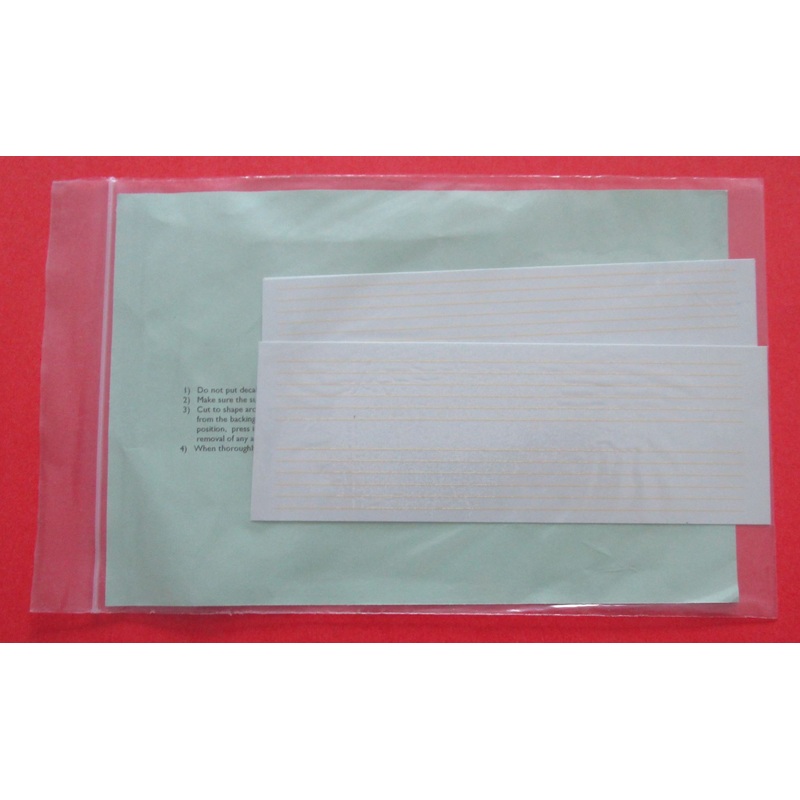 MM-4483 MODELMASTER Cream lining for BR Electric & Diesel Multiple units