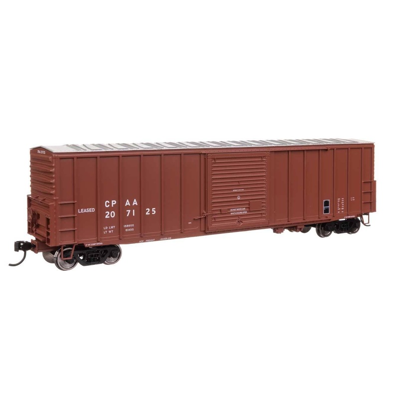 Walthers HO 46033 50′ ACF Exterior Post Dreadnaught End Plate B Boxcar – Canadian Pacific #207125